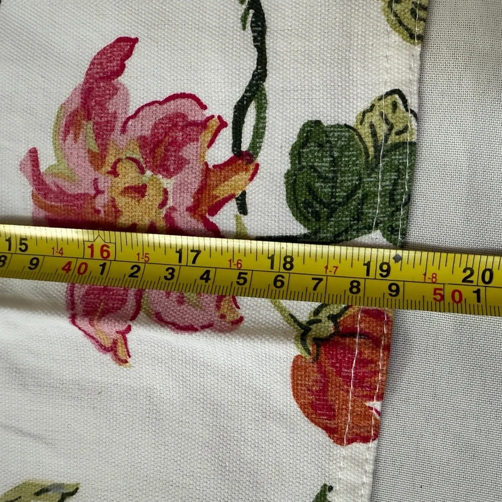 Lauren Ralph Lauren Set of 7 Daniella Floral Cotton Napkin 20x19 Vintage Cottage